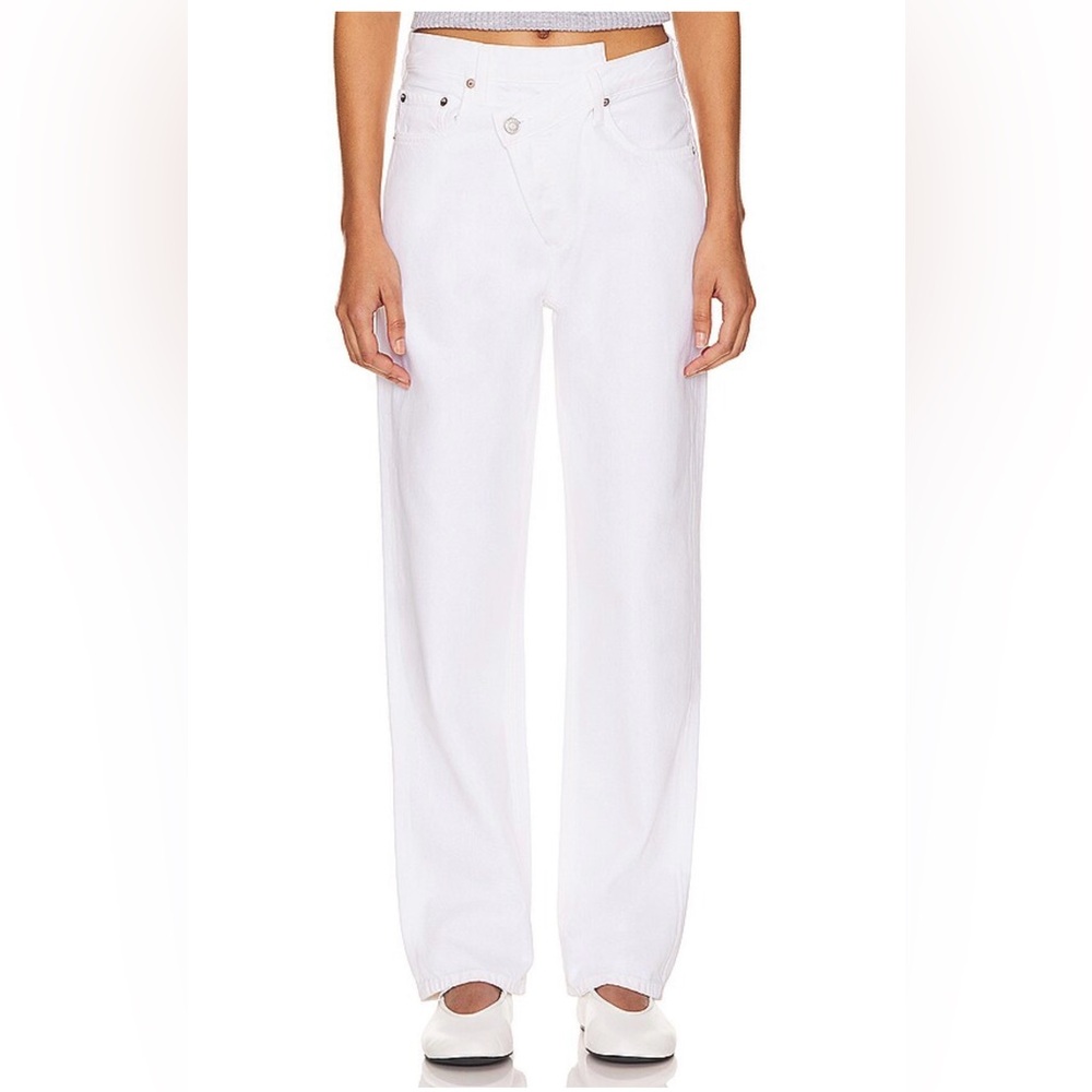 AGOLDE Criss Cross Straight Jeans